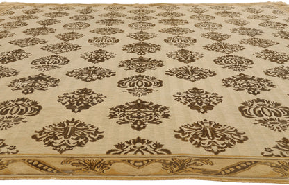 11 x 12 - Beige Vintage Tibetan Rug - 79526