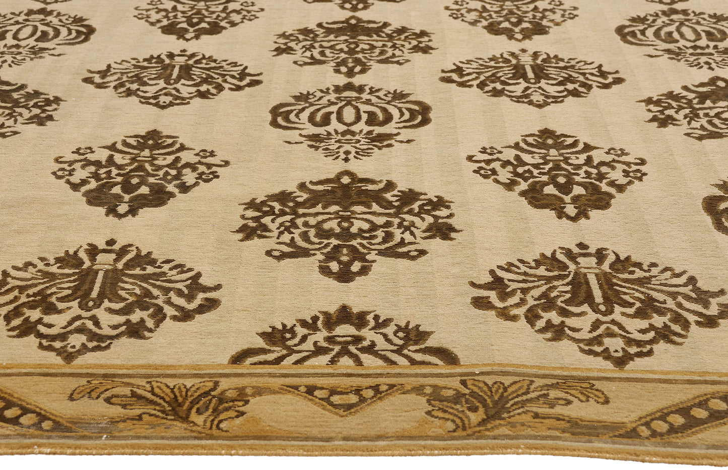 11 x 12 - Beige Vintage Tibetan Rug - 79526
