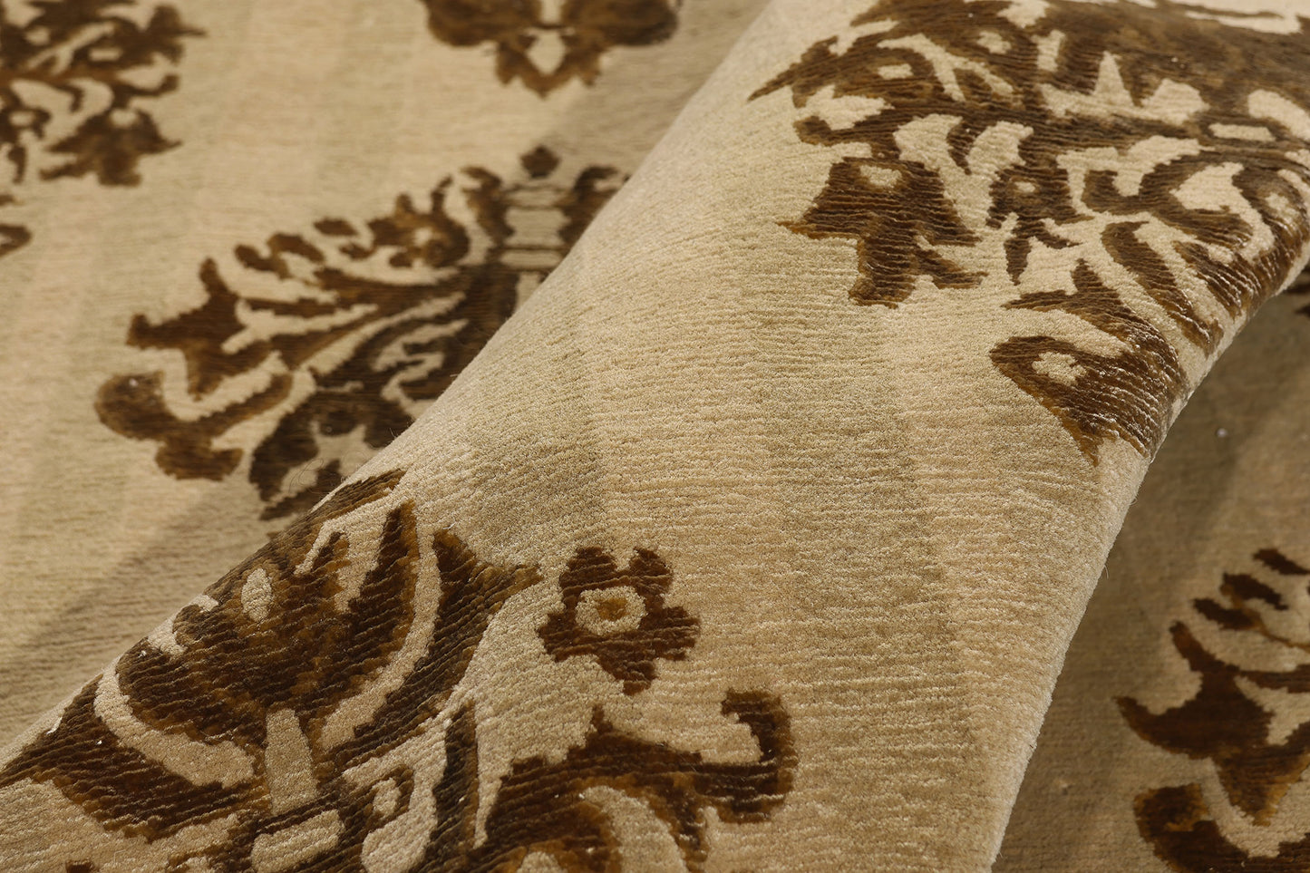 11 x 12 - Beige Vintage Tibetan Rug - 79526