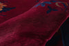 11 x 15 - Burgundy Antique Art Deco Rug - 79527