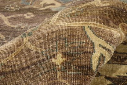 9 x 12 - Taupe Vintage Oushak Rug - 79531