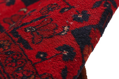 2 x 3 - Red Vintage Persian Turkoman Rug - 79532