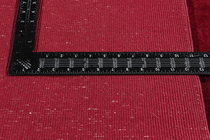 9 x 11 - Red Antique Chinese Art Deco Rug - 79534