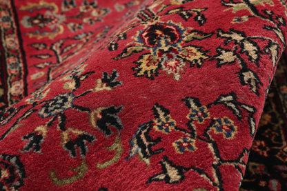4 x 6 - Red Vintage Indian Sarouk Rug - 79538