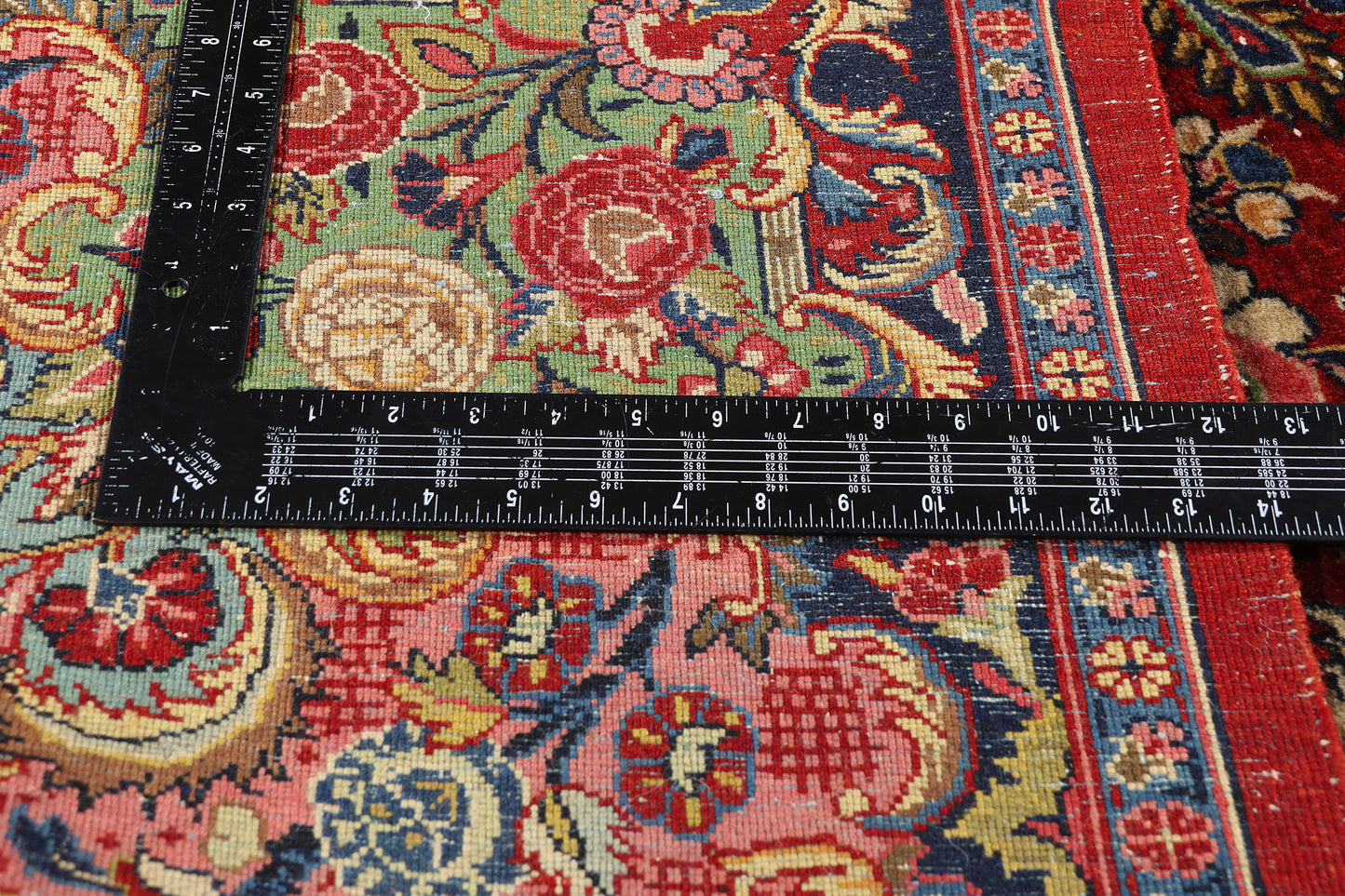 10 x 12 - Red Antique Hamadan Rug - 79541