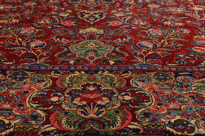 10 x 12 - Red Antique Hamadan Rug - 79541