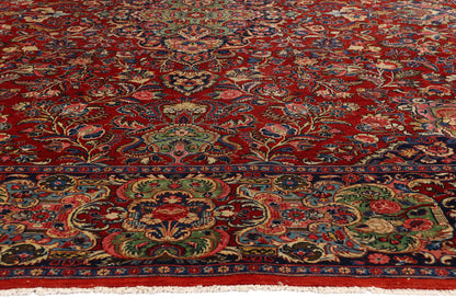 10 x 12 - Red Antique Hamadan Rug - 79541