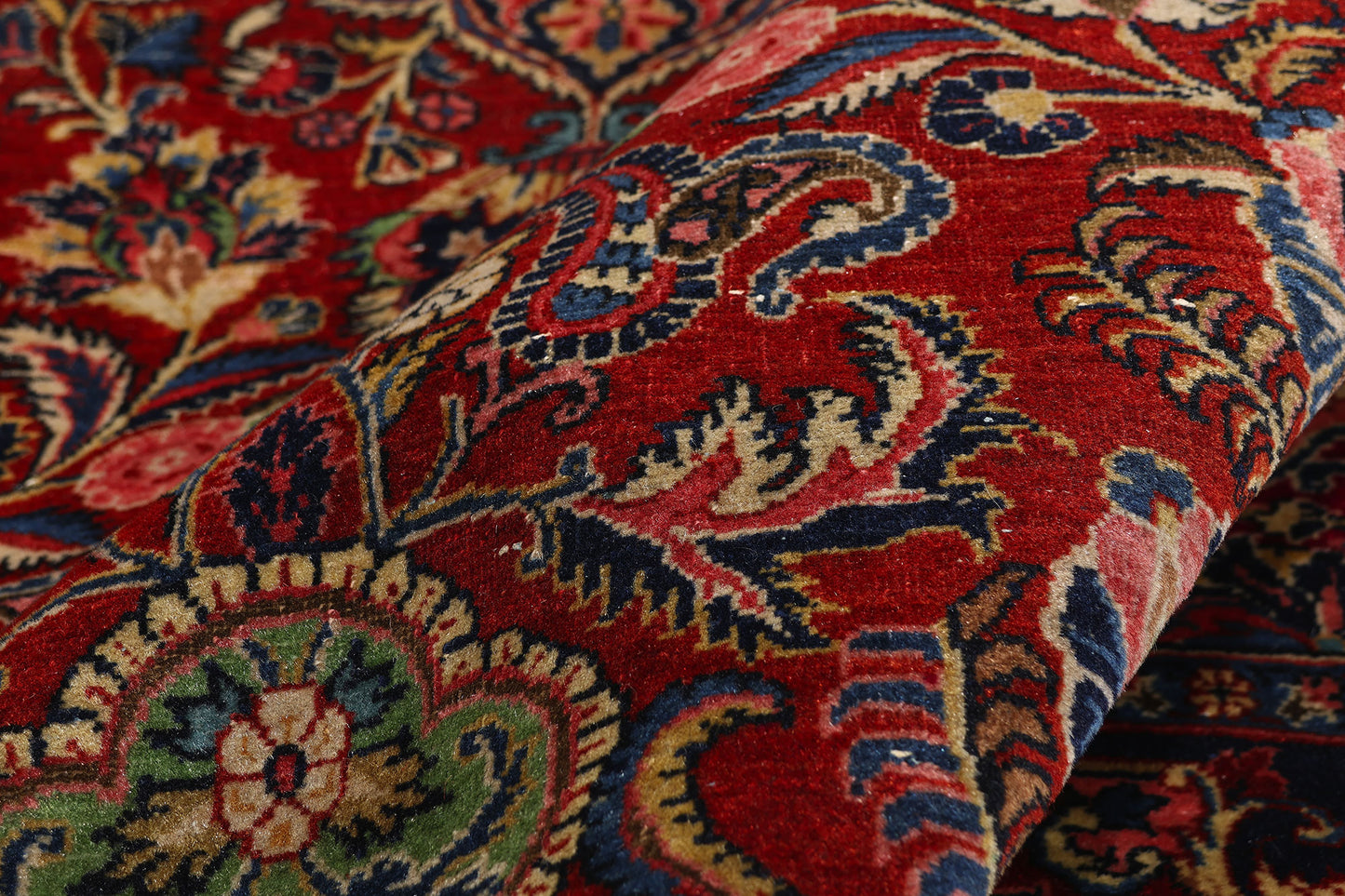 10 x 12 - Red Antique Hamadan Rug - 79541