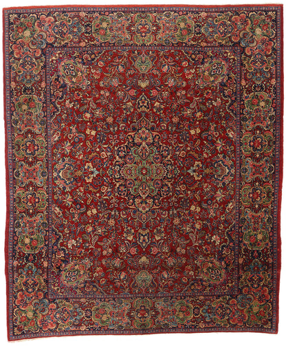 10 x 12 - Red Antique Hamadan Rug - 79541