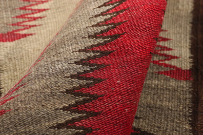 2 x 5 - Multicolor Antique Navajo Rug - 79543