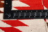 1 x 3 - Multicolor Antique Navajo Rug - 79544