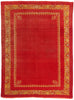 9 x 12 - Red Antique Turkish Oushak Rug - 79547