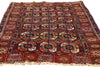 3 x 5 - Red Vintage Persian Turkoman Rug - 79554