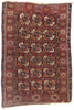 3 x 5 - Red Vintage Persian Turkoman Rug - 79554