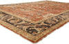 9 x 14 - Rust Vintage Turkish Oushak Rug - 79557