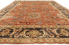 9 x 14 - Rust Vintage Turkish Oushak Rug - 79557