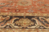 9 x 14 - Rust Vintage Turkish Oushak Rug - 79557