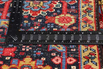 9 x 11 - Red Vintage Persian Heriz Rug - 79559