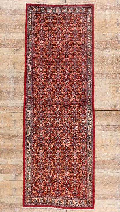 4 x 12 - Red Antique Persian Khorassan Rug - 79565