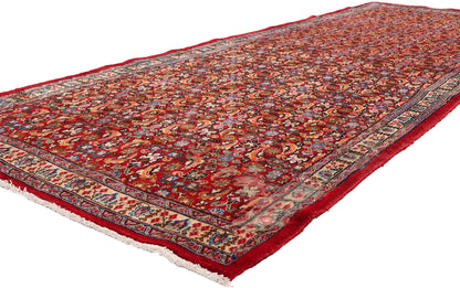 4 x 12 - Red Antique Persian Khorassan Rug - 79565