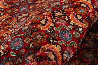 4 x 12 - Red Antique Persian Khorassan Rug - 79565