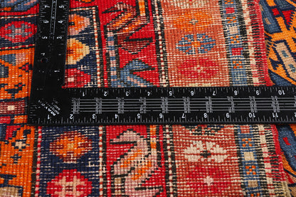 3 x 9 - Orange Antique Shirvan Rug - 79568