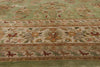 15 x 21 - Green Vintage Indian Agra Rug - 79573