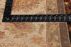 9 x 12 Brown Vintage Indian Agra Rug 79574