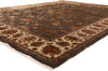 9 x 12 Brown Vintage Indian Agra Rug 79574
