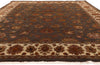 9 x 12 Brown Vintage Indian Agra Rug 79574