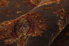 9 x 12 Brown Vintage Indian Agra Rug 79574