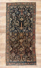 5 x 14 - Navy Blue Antique Persian Malayer Rug - 79579