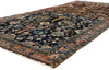 5 x 14 - Navy Blue Antique Persian Malayer Rug - 79579