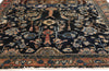 5 x 14 - Navy Blue Antique Persian Malayer Rug - 79579