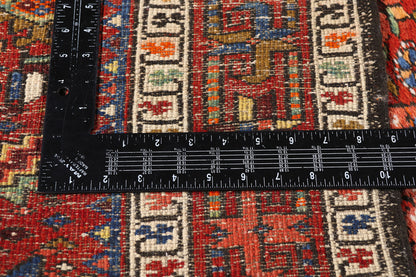 3 x 15 - Red Antique Persian Heriz Rug - 79583