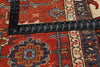12 x 18 - Navy Blue Antique Persian Serapi Rug - 79590