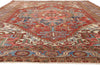 10 x 13 - Red Antique Persian Serapi Rug - 79591