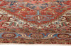 10 x 13 - Red Antique Persian Serapi Rug - 79591