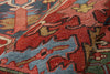 10 x 13 - Red Antique Persian Serapi Rug - 79591