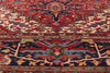 12 x 14 - Red Antique Persian Heriz Rug - 79592