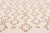 5 x 8 - Ivory Vintage Dhurrie Rug - 79598