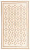 5 x 8 - Ivory Vintage Dhurrie Rug - 79598