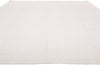 8 x 11 - White Vintage Dhurrie Rug - 79599
