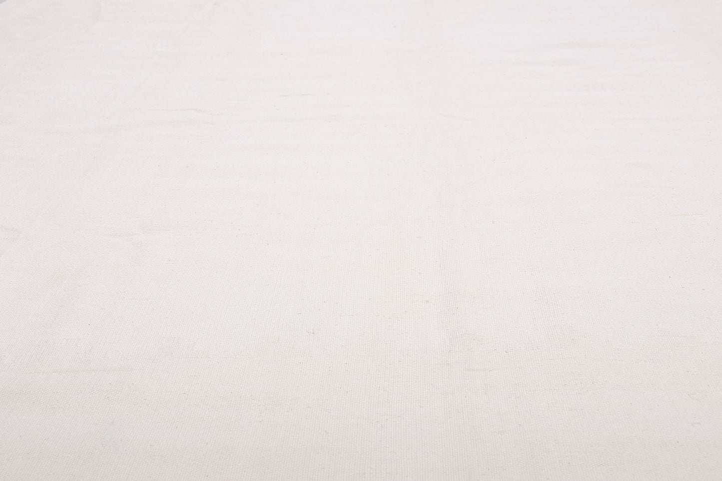 8 x 11 - White Vintage Dhurrie Rug - 79599