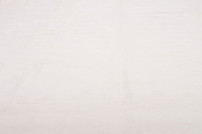 8 x 11 - White Vintage Dhurrie Rug - 79599