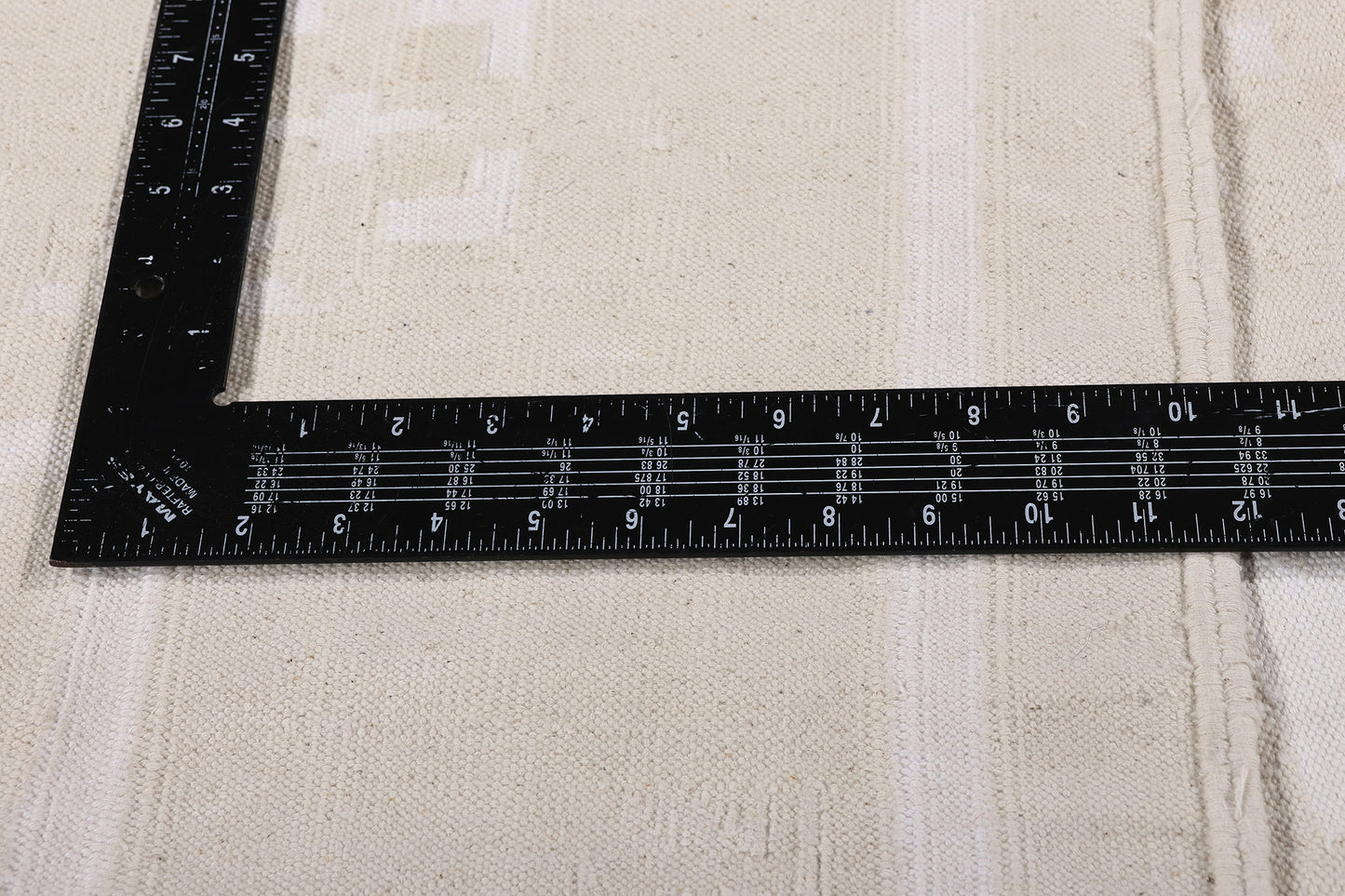 6 x 9 - Beige Vintage Dhurrie Rug - 79600