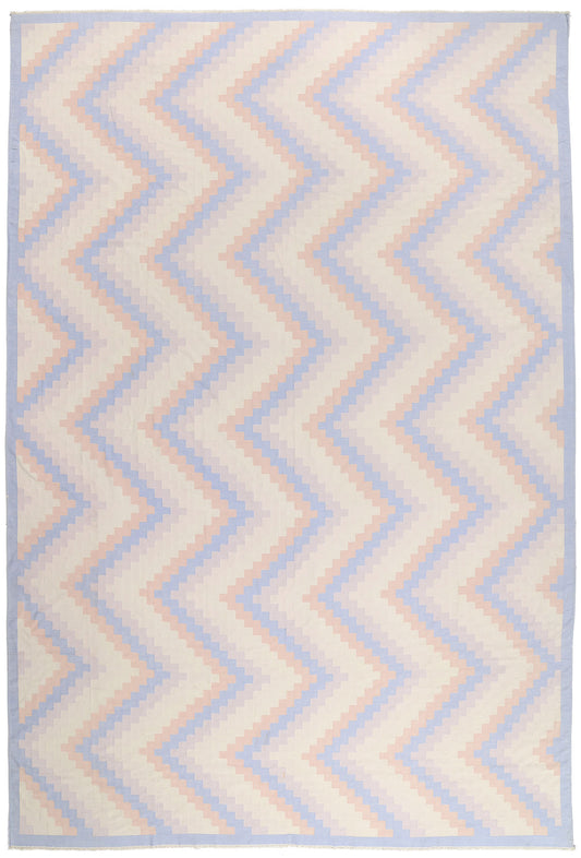 12 x 18 - Multicolor Vintage Dhurrie Rug - 79603