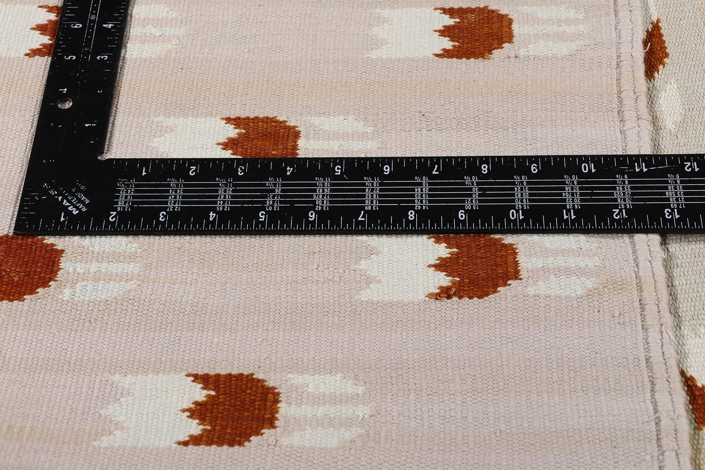 5 x 9 - Beige Vintage Dhurrie Rug - 79611