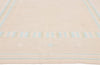6 x 9 - Beige Vintage Dhurrie Rug - 79612