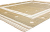7 x 10 - Tan Vintage Dhurrie Rug - 79613